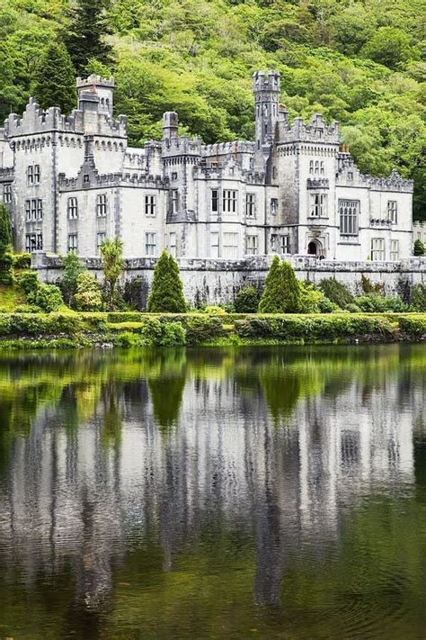 kylemore castle galway ireland castles in ireland beautiful castles beautiful places