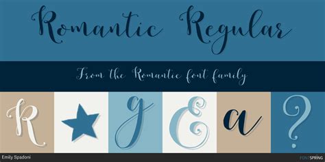 Similar Fonts To Romantic Fontspring