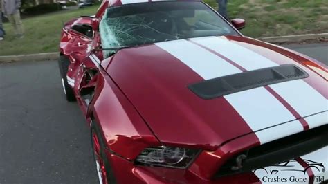 Best Of Ford Mustang Crash Compilation Youtube