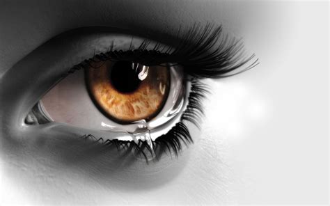 Download Tears Artistic Eye Wallpaper