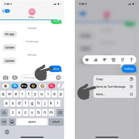 How To Send Text Message Sms Instead Of Imessage On Iphone