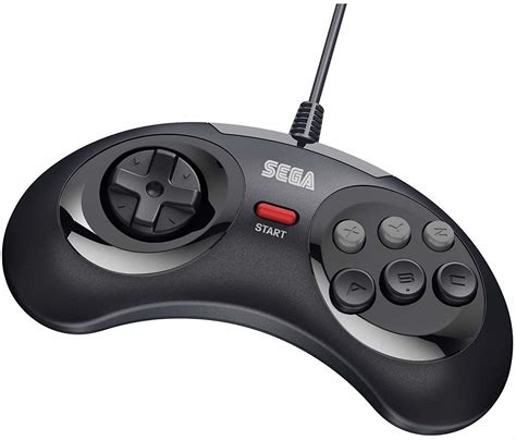 8bitdo Retro Bit Sega Mega Drive 8 Button Arcade Pad With Usb Black