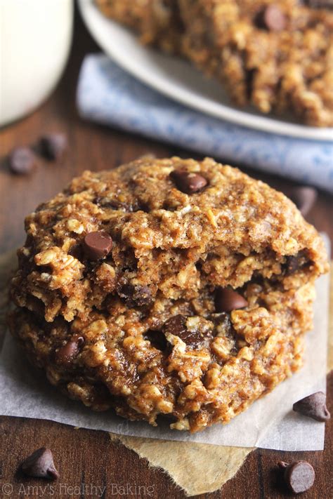 Chocolate Chip Almond Butter Oatmeal Cookies | Amy's ...