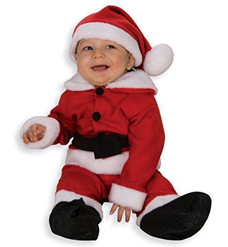 Fleece Santa With Belt Baby Infant Costume Toddler Best Halloween