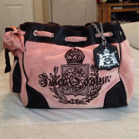 Juicy Couture Bags Authentic Pink Brown Juicy Couture Purse Poshmark