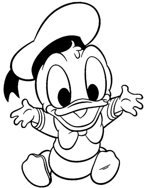 Desenhos Do Pato Donald Para Colorir Bora Colorir