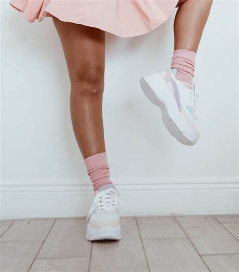High Socks With Sneakers How To Wear This 90s Trend Today