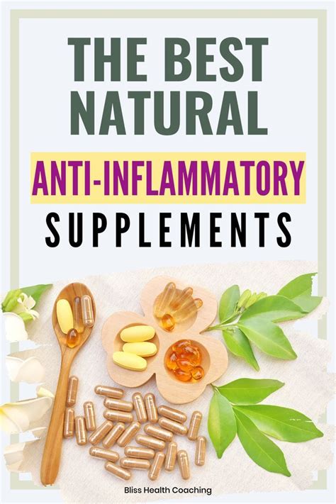 Best Natural Anti Inflammatory Supplements In 2020 Natural Anti