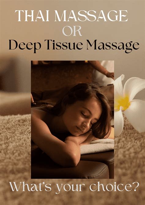 Thai Massage Vs Deep Tissue Massage Which One Is Better For You