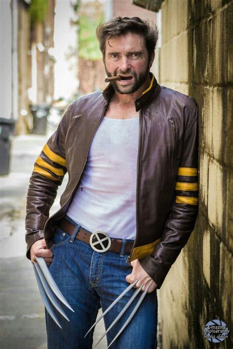 Wolverine By Hughjackmansdouble Superhero Cosplay Wolverine