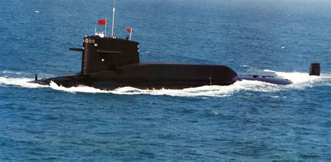 Chinese Type 092 Xia Class Nuclear Powered Ballistic Missile