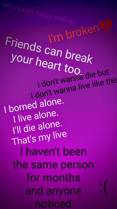 Sad Quotes Broken Broken Heart Depressed Depressed Quotes Quotes