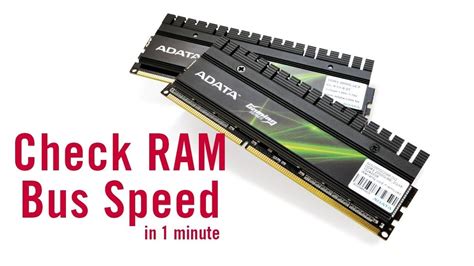 You'll need to reboot your computer to perform the test. How To Check RAM Bus Speed. (Wahid360°) - YouTube