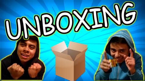 Nuestro Primer ¡¡¡¡¡ Unboxing Youtube