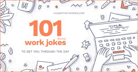 101 Funny Work Jokes For The Joke Of The Day Humor That Works