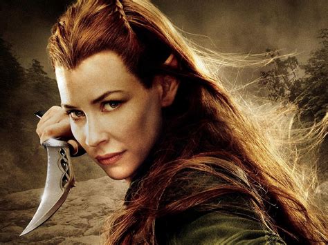 Evangeline Lilly The Hobbit The Desolation Of Smaug Tauriel