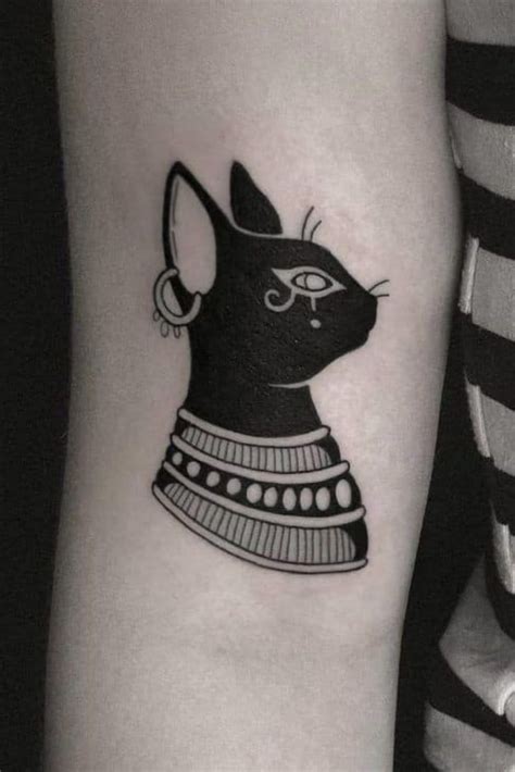 who is bastet the egyptian goddess of protection in 2021 egyptian cat tattoos bastet