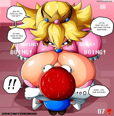 Reading Princess Peach In Thanks Mario Doujinshi Hentai By