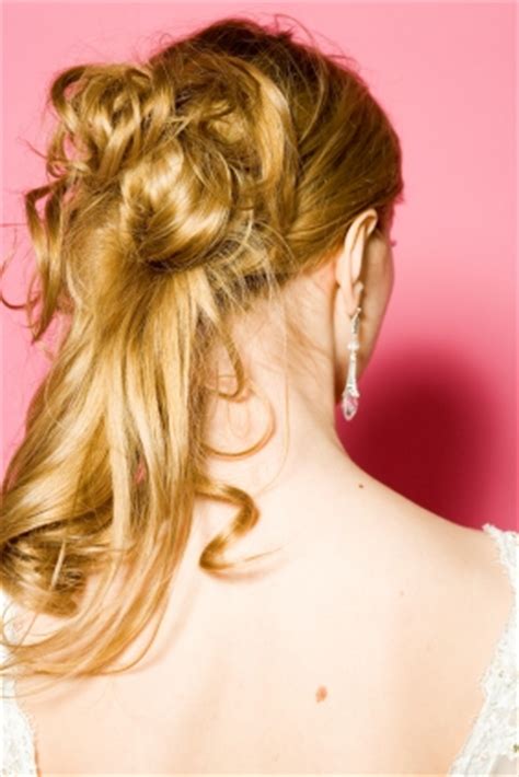 The curls can be tied in a half updo hairstyle and secured with bobby pins or some fancy clips whatever is done the look will be ravishing owing to. Curly Half Updo Hairstyles|