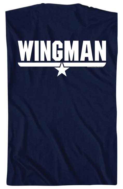 Wingman Top Gun T Shirt