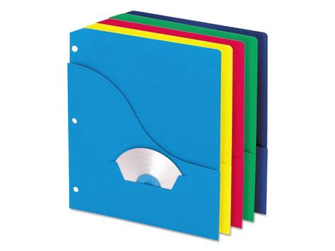 Pendaflex 32900 Slash Pocket Project Folders Jacket Letter Five