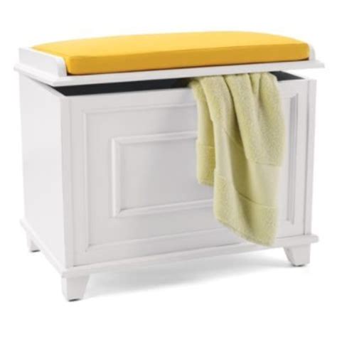 Find the best designs for 2019! Springfield Storage Bench with Cushion. Pretty in a big ...