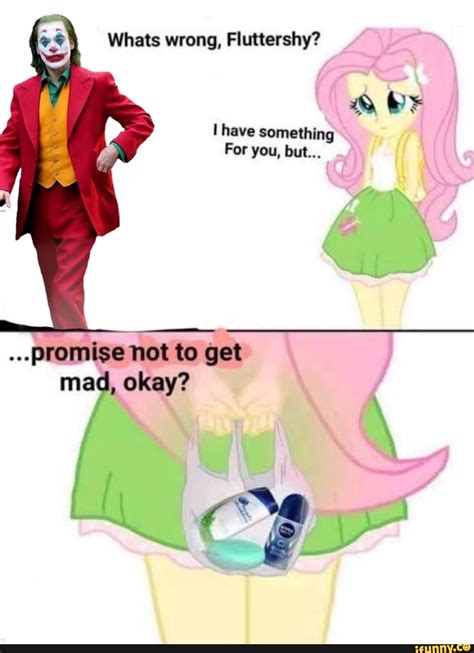 Whats Wrong Fluttershy Have Something For You But Promise Not To