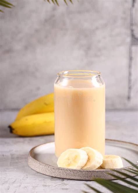Banana Juice Stock Photo Image Of Diet Sweet Delicious 245701886