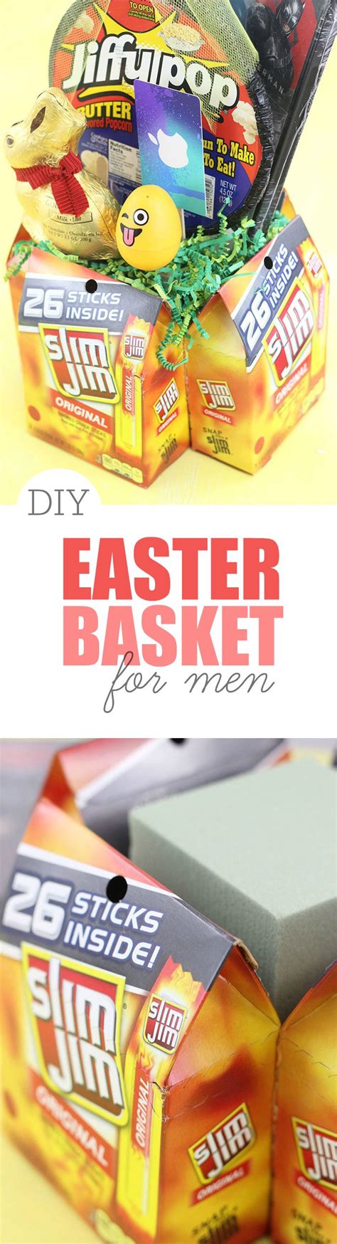 Diy Easter Basket For Men See How To Make Your Own Basket Easter