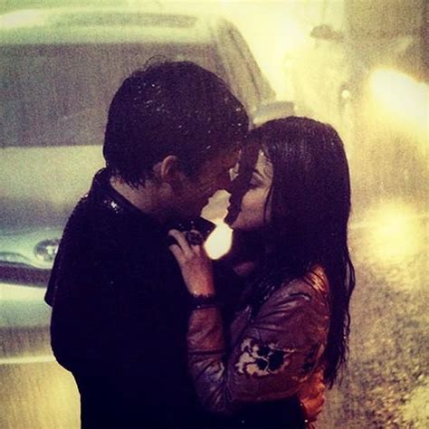 Ian Harding And Lucy Hale Kissing