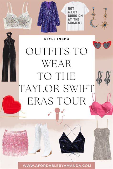 Outfits To Wear To The Taylor Swift Eras Tour Affordable By Amanda