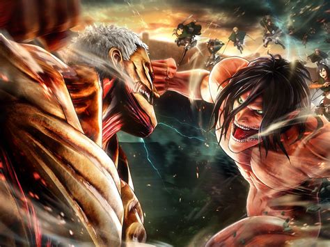 Anime Ps4 Attack On Titan Wallpapers Wallpaper Cave
