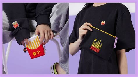 Bts x mcdonald's official merch 1st drop logo collection(1/3). First Look: McDondald's x BTS Merch Collection And How To ...