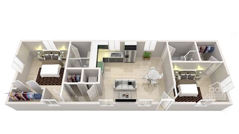 2 Bedroom 2 Adu Design And Construction