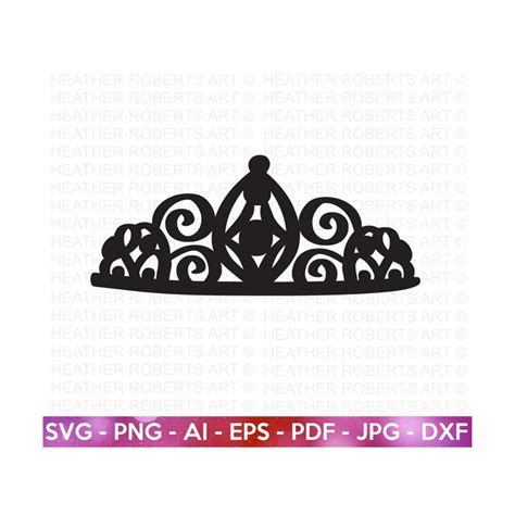 Tiara Svg Crown Svg Queen Crown Svg Princess Tiara Svg T Inspire