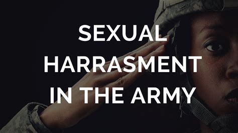 Sexual Harassment In The Army My Story Youtube