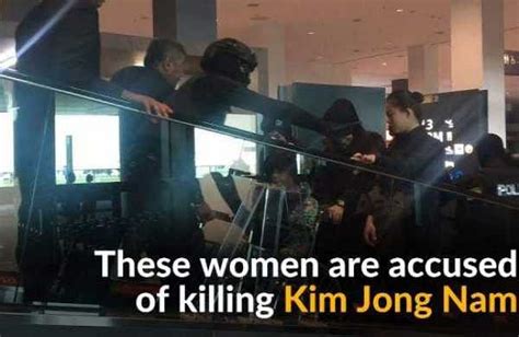 Murder Suspects Of North Korean Leaders Brother Wheeled Around Airport