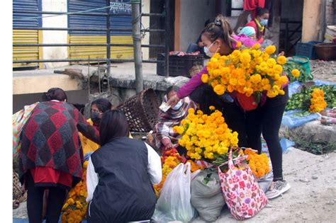 In Pictures People Getting Ready For Tihar Nepalnews