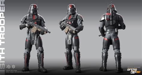 Artstation Imperial Sith Trooper Jon Hinton In 2021 Sith Trooper