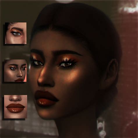 P I X E L Sims 4 Cc Skin Sims 4 Cc Makeup Contouring And Highlighting