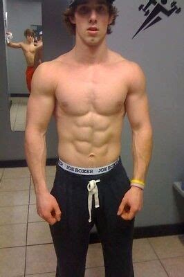 Shirtless Male Frat Guy Jock Ripped Physiques Abs Pecs PHOTO 4X6 C1124