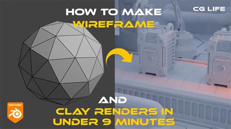 How To Render A Wireframe In Blender Blender 290 Tutorial Youtube Images