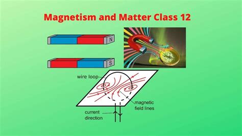 Magnetism And Matter Class Notes Definition Facts Types