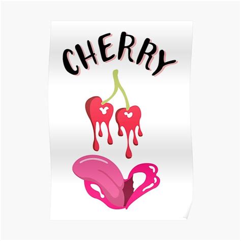 Cherry Poster For Sale By Elaine Rabahi Redbubble