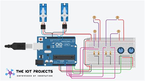 Dual Axis Solar Tracker Arduino Project Using Ldr And Servo Motors