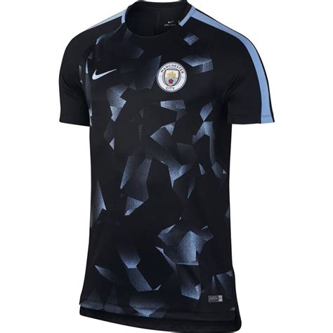 Camiseta De Entrenamiento Nike Manchester City Fc Dry Squad Hombre