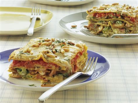 Vegetarian Lasagna With Mushrooms Recipe Eat Smarter Usa