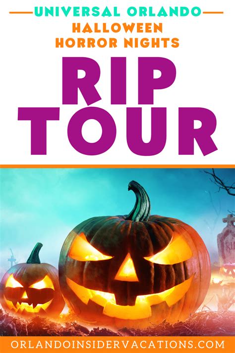 RIP Tour Universal Halloween Horror Nights Halloween Horror Nights Universal Halloween Horror