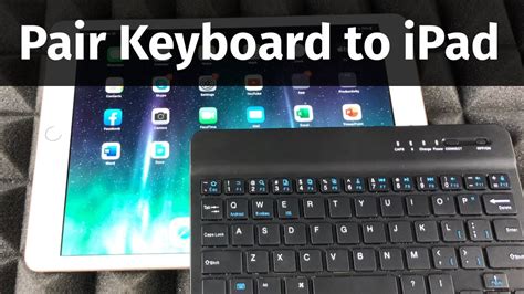 How To Pair Bluetooth Keyboard To Your Ipad In 2020 Ipad Mini Ipad