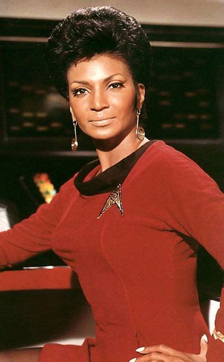 Press Photo Of Lovely Nichelle Nichols For The 1960s Sci Fi Tv Show
